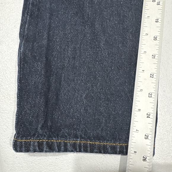 Cat & Jack Boys Relaxed Straight Blue Denim Jeans Size 14 Adjustable Waist - Picture 10 of 10